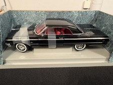 AMERICAN MUSCLE ERTL  1964  CHEVROLET IMPALA SS  1:18  SCALE “BLACK” NEW picture