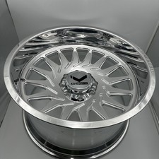 22x12 KG1 Forged KC057 Torsion Polished RIGHT Wheel 8x6.5 (-44mm) SLIGHT DAMAGE picture