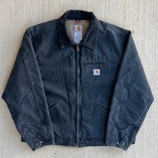 Carhartt WOMENS WJ097 PTL gray Detroit work wear jacket picture