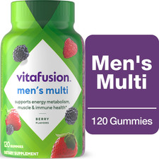 vitafusion Adult Gummy Vitamins for Men with 10% More Vitamins A, C, & E, 120 Ct picture