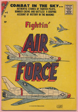Fightin' Air Force #9, Charlton, 1957 picture