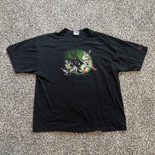 Vintage 2002 Bluntman Chronic View Askew Graphitti Designs Comic y2k T-Shirt XL picture