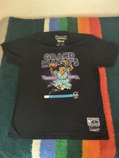 Mitchell Ness NBALAB Charlotte Hornets Larry Johnson Grandmama Shirt L picture