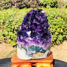 3.3LB Natural Amethyst Uruguay Cave Crystal Cluster Gemstone Specimen Healing picture
