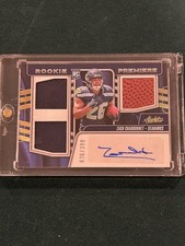 2023 Panini Absolute - Rookie Premiere Materials Zach Charbonnet Autographs /399 picture