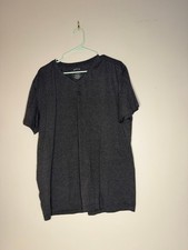 Apt. 9 gray V-neck T-shirt picture
