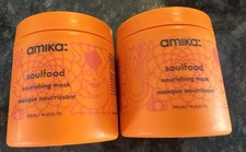 2 Pack Amika Soulfood Nourishing Mask 500ml/16fl.oz. New picture