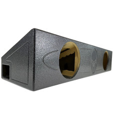 2019-2025 Jeep Gladiator 2x8” Subwoofer Box Front Fire Ported Under Rear Seat picture