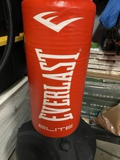 Everlast Elite Standing Punching Bag Red Black picture