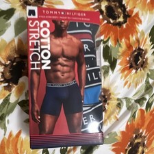 Tommy Hilfiger Cotton Stretch Boxer Briefs 4-Pack Contour Pouch S picture