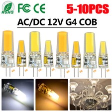 5/10pcs G4 COB LED 3W 6W Light Bulb 12V AC/DC COB Light High Quality Lamp Bulb picture