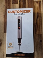 Resparked Customizer Engraving Pen w/ 30 Bits Cordless Portable Tool NEW/SEALED picture