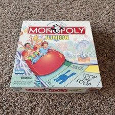 Monopoly Junior Vintage Board Game Parker Brothers Hasbro 1996 picture