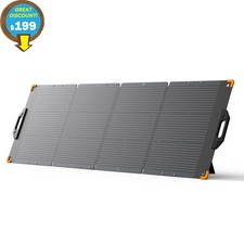 PECRON 200W/36V Solar Panels Kit for Portable Power Station Off-grid Camping RV picture