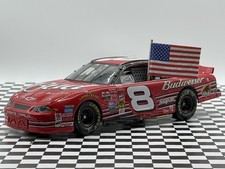 2001 Dale Earnhardt Jr Bud Dover 9/11 Win Flag Diorama Display NO CAR INCLUDED picture
