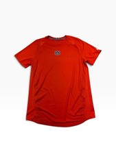 Orange Under Armour Auburn Tigers Athletic Gym Shirt Men's L Large picture