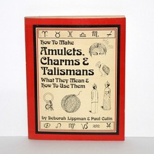 How to Make Amulets Charms Talismans 1974 Deborah Lippmann 1st Ed magic picture