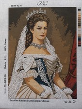 Via Printed Needlepoint  Tapestry Gobelin Canvas Only 40x50 Cm picture