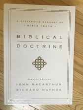 Biblical Doctrine John MacArthur Richard Mayhue Hardcover White Crossway 2017 picture