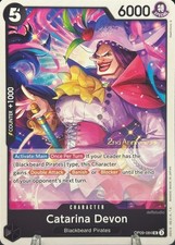 • Catarina Devon • OP09-084 2nd Anniversary Gold Stamp Promo One Piece TCG NM picture
