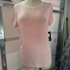 Avia NWT Womens Pink Avia Athletic Tee Shirt Top Blouse Size Medium picture