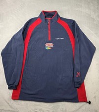 Vtg Nascar Men's XL 1/4 Zip Pullover Jeff Gordon Fleece Chase Authentics 24 Cars picture