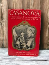 VTG 1955 Casanova - Hermann Kesten HCDJ First Edition  Harper And Brothers  picture
