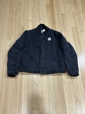 Vintage 1998 Carhartt J02 JQ185 BLK Arctic Traditional Jacket 44 USA Workwear picture