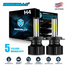 6-side LED Headlight Bulbs H4 9003 for Honda CR-V CRV 2007-2014 Hi/Lo Beam 6500K picture
