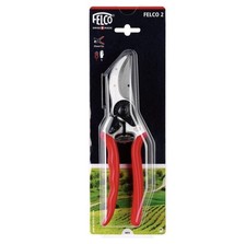 Felco Swiss Made Pruining Shears for Gardening, F2 Large, Red picture