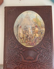 Lot of 4 Classics of the Old West Time Life Books Set Vintage Leather Hardcovers picture