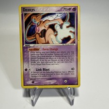 DEOXYS 2005 Pokemon EX Deoxys 16/107 RARE POKÉMON LP picture
