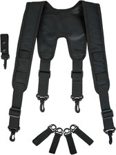 KUNN Tactical Suspenders Law Enforcement Police Harness for Duty Belt with Padde picture
