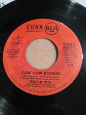 The Judds ‎Young Love / Cow Cow Boogie 45 RCA Curbside 1989 picture