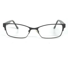 BCBGMAXAZRIA Women's Eyeglasses Black White Patterned Full Rim 54 17 135mm 21291 picture
