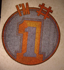 I'M NUMBER ONE 1970's VINTAGE FUNNY IRON ON TRANSFER NICE B-18 picture