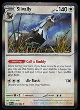Silvally 070/084 Rare Pitch Black Pokemon Holo Near Mint picture