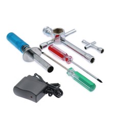 RCAWD RC Nitro Starter Kit Glow Plug Igniter Charger Fuel Bottle & Tools picture