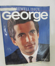 George Magazine Farewell Issue John F Kennedy Jr, 2001 Vol 6 No 1 (See Descrip.) picture