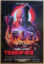 Damien Leone's TERRIFIER 2 movie DS original POSTER int'l 27x40 horror picture