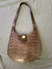 Authentic Mulberry Brown Vintage Hobo Style Bag picture