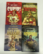 Myth-O-Mania Lot of 4 Kate McMullan Paperback English Ages 9-12 Mythology picture