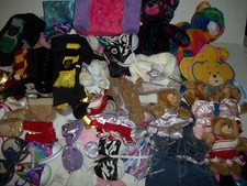 Build A Bear Workshop BABW Huge Lot Clothing Shoes Accessories - 11 lbs. picture