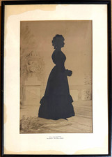 19th-century full-length silhouette by Augustin Edouart picture
