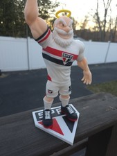 São Paulo FC 3D Printed Mascot Statue SPFC Saint Figure 10in Custom Fan Art picture