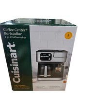 NEW Cuisinart Coffee Center Barista Bar 4-in-1 Coffeemaker SS-4N1NAS Black picture