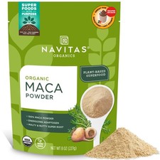 Navitas Organics Maca Powder 8 Ounce USDA Organic Non GMO Vegan Adaptogen picture