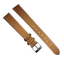 Satin Watch Bands w Quick Release pin Brown(12mm, 14mm, 16mm, 18mm, 20mm) picture