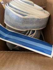 NOS 1987-1991 FORD BRICK NOSE F150 TRUCK PICKUP BLUE STRIPE TAPE PINSTRIPES picture