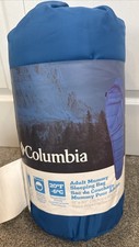 Columbia Adult Mummy Sleeping Bag 31” X 80” New B31 picture